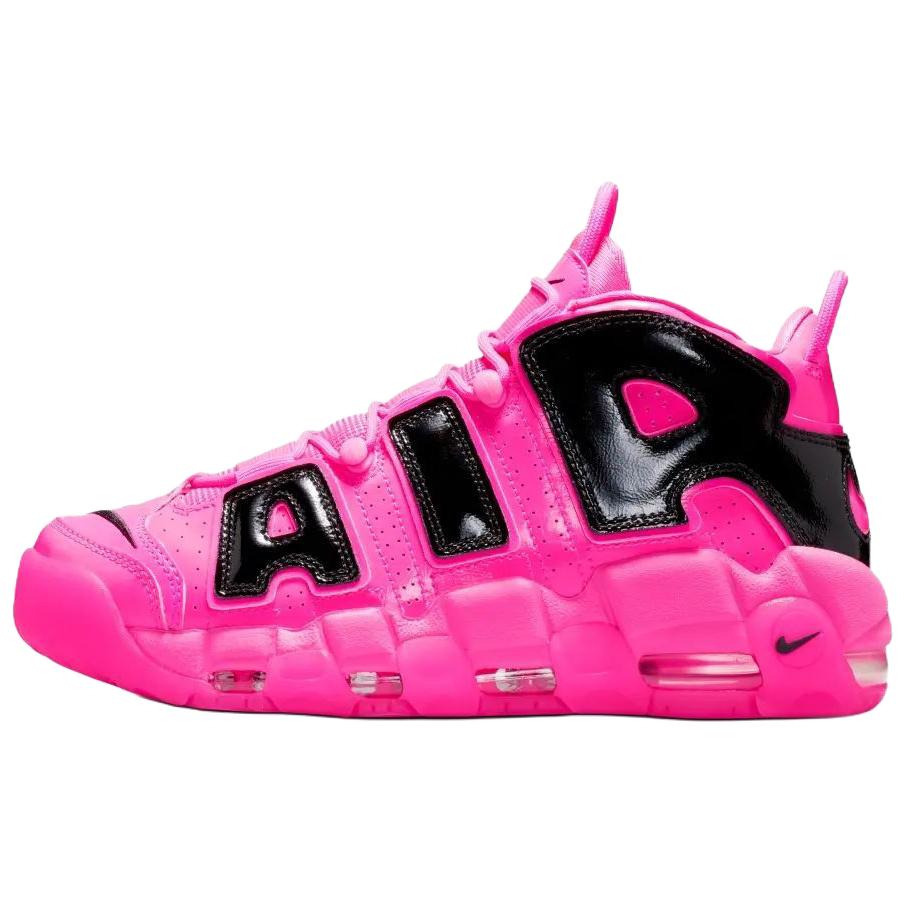 Nike Кроссовки Nike Air More Uptempo Pink Blast Женские Розово-Черные Черно-Розово-Взрыв IV2376-600