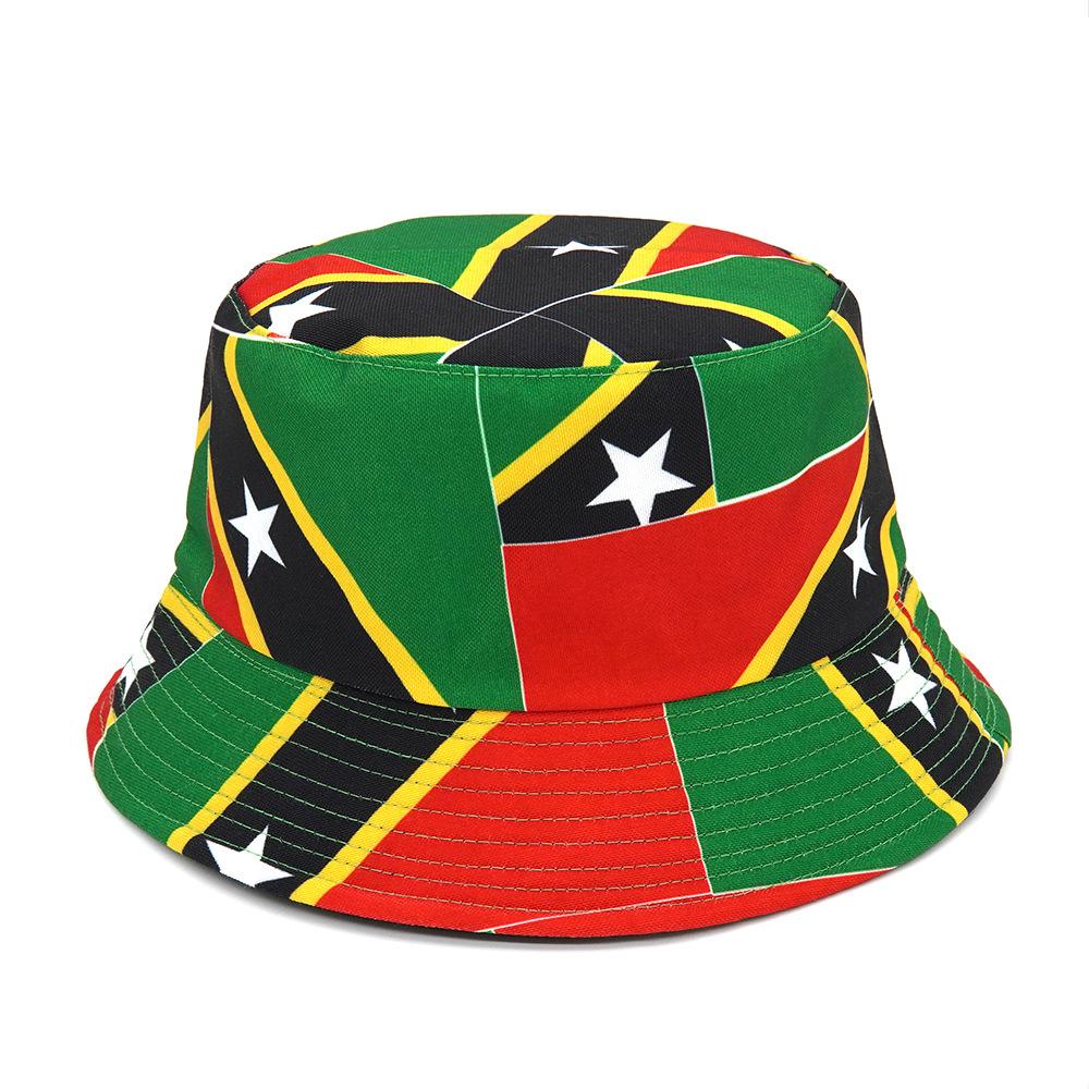 2023 Custom Sublimation Printing Double-Sided Bucket Hat All Over Printing Reversible Bucket Hats
