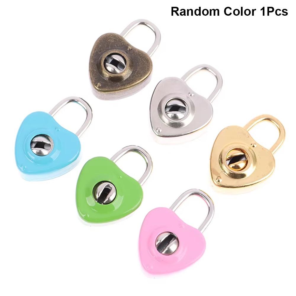 1 комплект в форме сердца Archaize навесные замки для багажа замок для журнала прочный замок для ключей безопасности