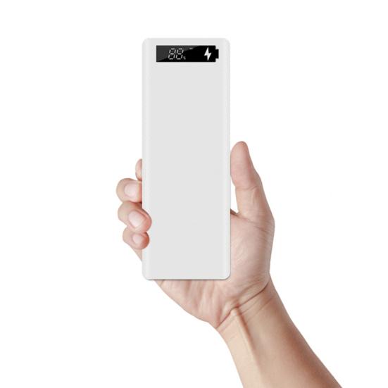 M10 Портативный внешний аккумулятор Micro USB Type-C Корпус 18650 Зарядное устройство Коробка