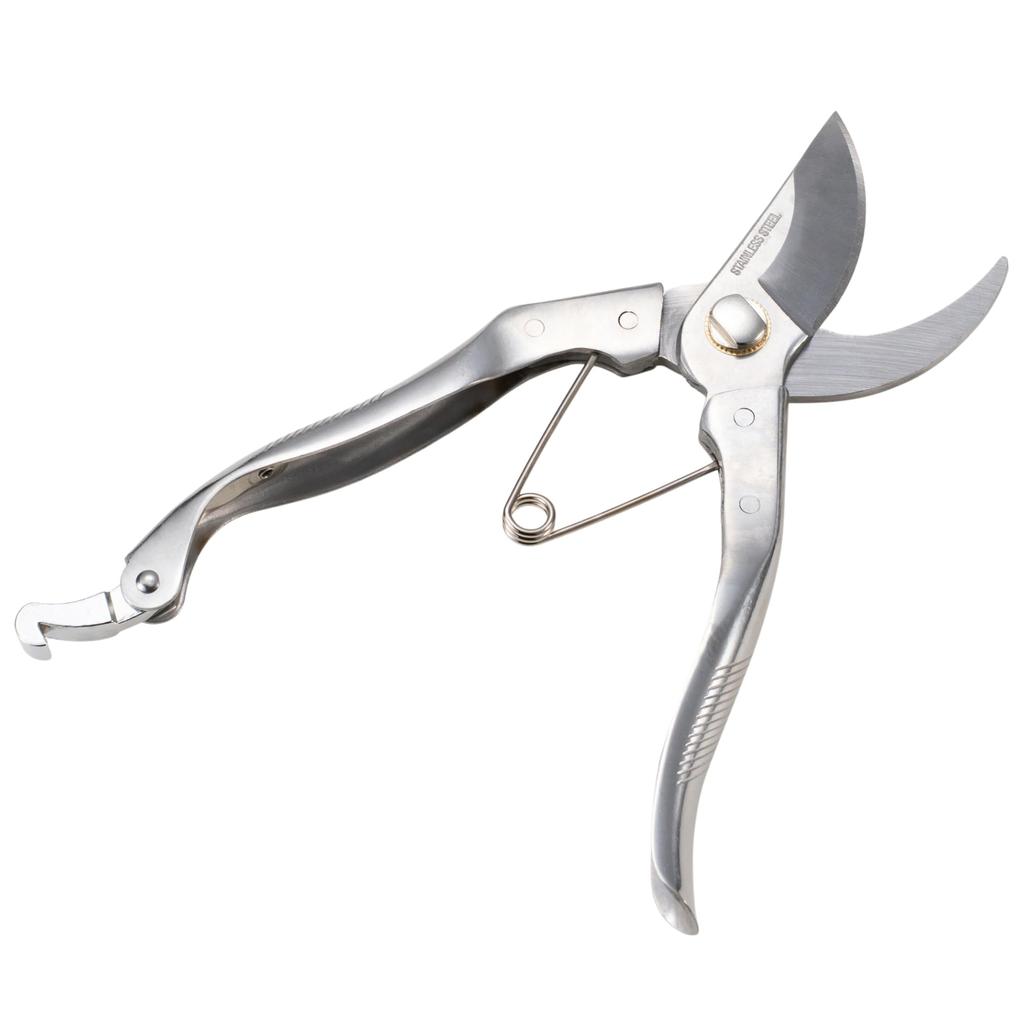 Takagi All Stainless Steel Pruning Shears 200mm Suitable for pruning small branches up to approximately easy to with Gardening - 15mm. Rust-resistant,