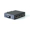 Сертификация коммутатора Ethernet WIWAV для широкого диапазона рабочих температур WDH-5ET-DC 5-портовый для коммерческого/промышленного использования, (-30~+75°С),