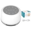 Portable Sleep Sound Noise Machine with 7 Colored Night Lights for Sleeping Relaxation