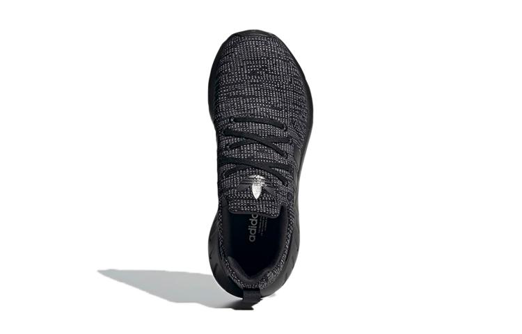 adidas Swift Run 22 Черный Серый Облачно-Белый GS GW8166