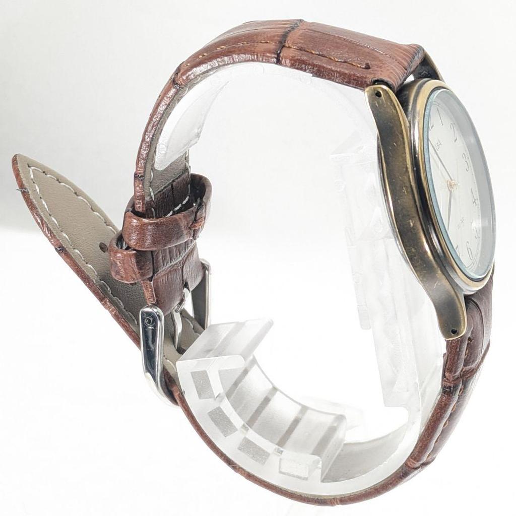 [Б/У] SEIKO ALBA Мужские На Батарейке Замена Ремешка Рабочее Состояние S-62