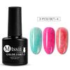 2/3/6 Bottles 7ML Fur Effect Soak Off UV Gel Shimmer Polish Lacquer Manicure Nail Art Varnish
