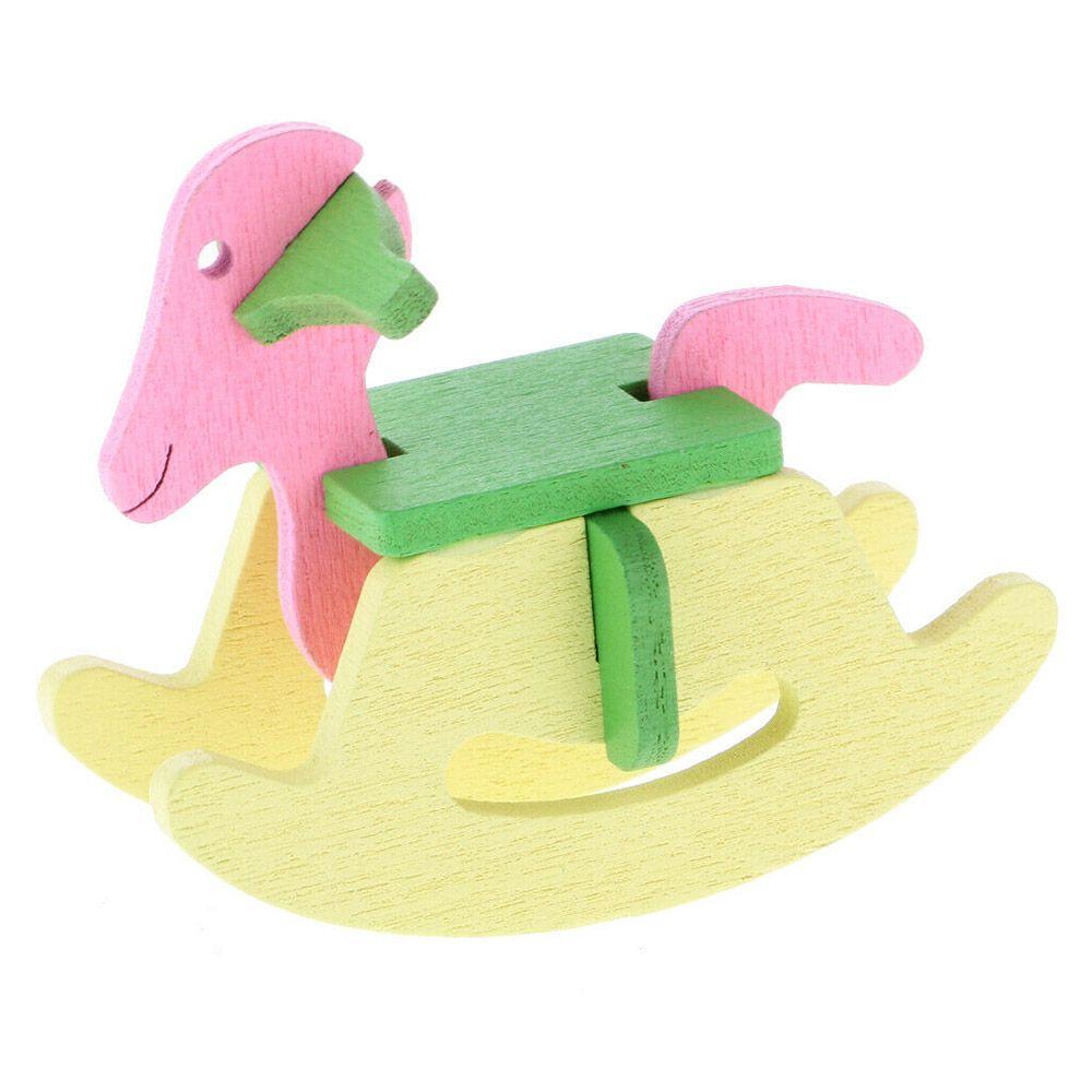 Mini Simulated Toys Nursery Dining Chair Cradle Cot Dolls House Furniture Miniatures Dollhouse