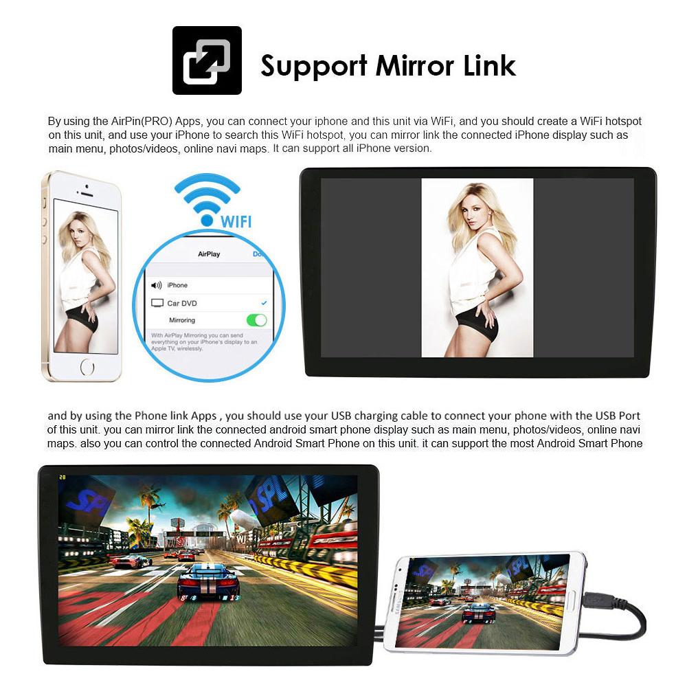 Автомобильная магнитола Hizpo 1G + 16G 2din 7 дюймов Android AutoRadio GPS для Ford Mondeo S-max Focus C-MAX Galaxy Fiesta Transition Fusion Connect kuga мультимедийная навигация