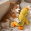 Интересные игрушки для питомцев для собак игрушки спящая утка с крякающим звуком для щенков мягкая игрушка-подушка