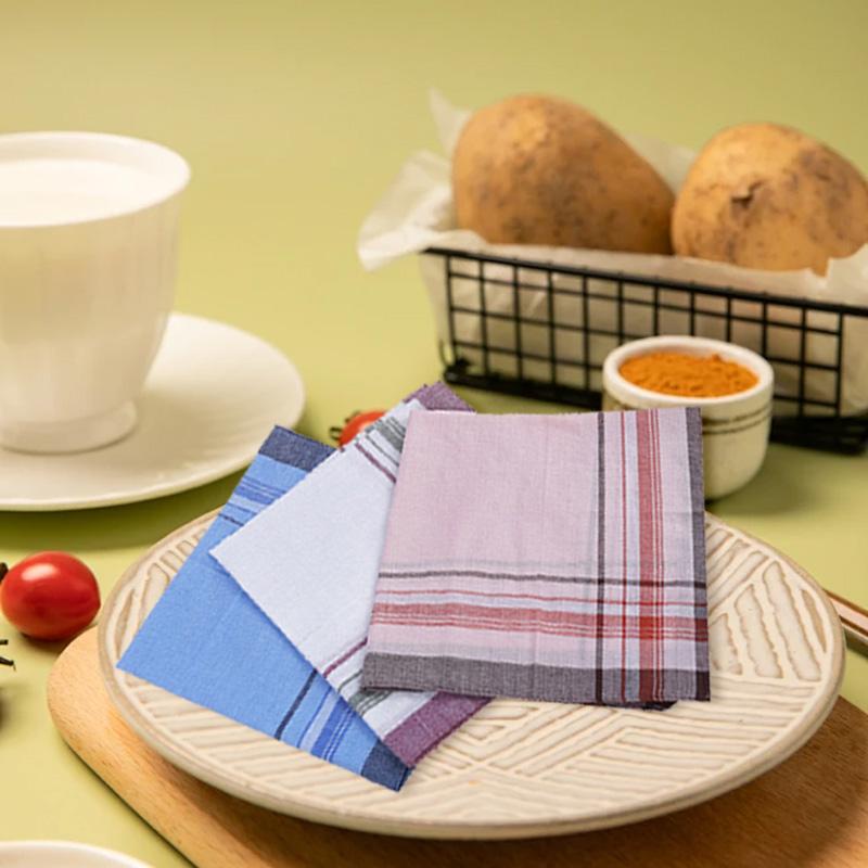 12 шт./упак. Мужские простые 37*37 см подарочные носовые платки для джентльменской свадебной вечеринки квадратное полотенце для рук