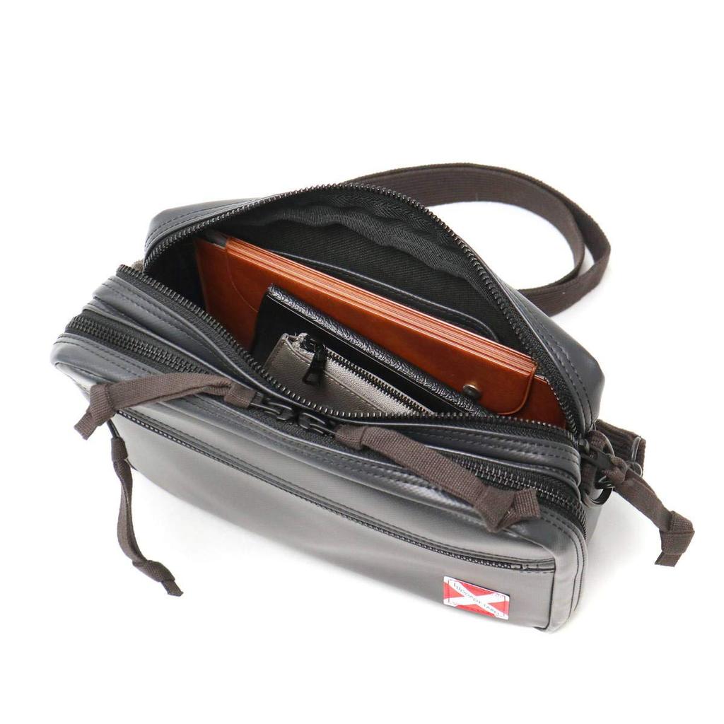 LUGGAGE LABEL LINER Shoulder Bag [Luggage Label] 951-09270 (Khaki)