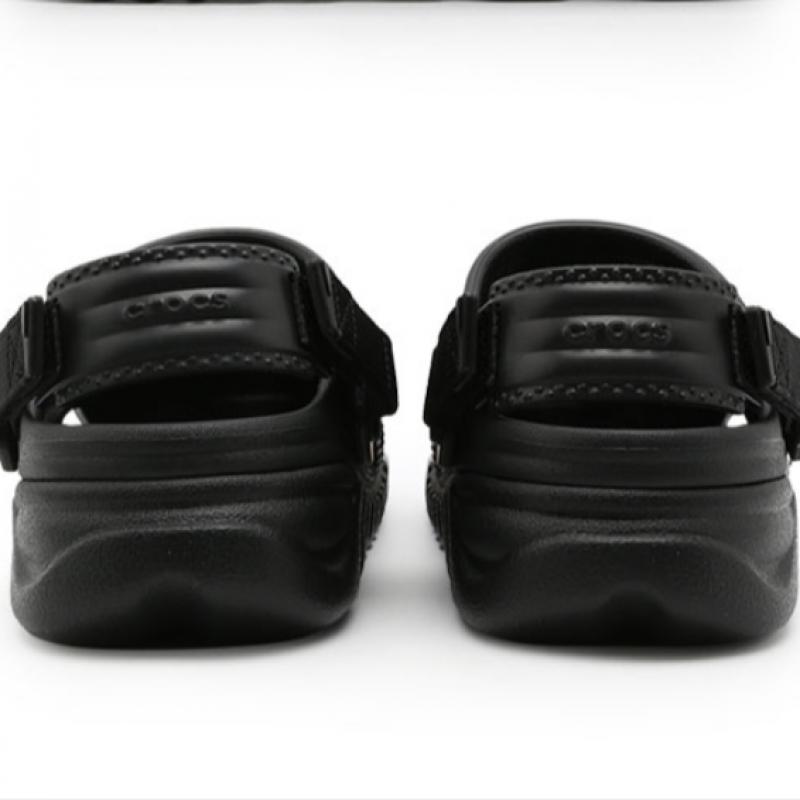 Crocs Дуэт Макс II Сандалии Шлепанцы Черные