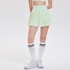Womens Breathable Tennis Set Short Sleeve Polo Top Skort Athletic Workout Outfit
