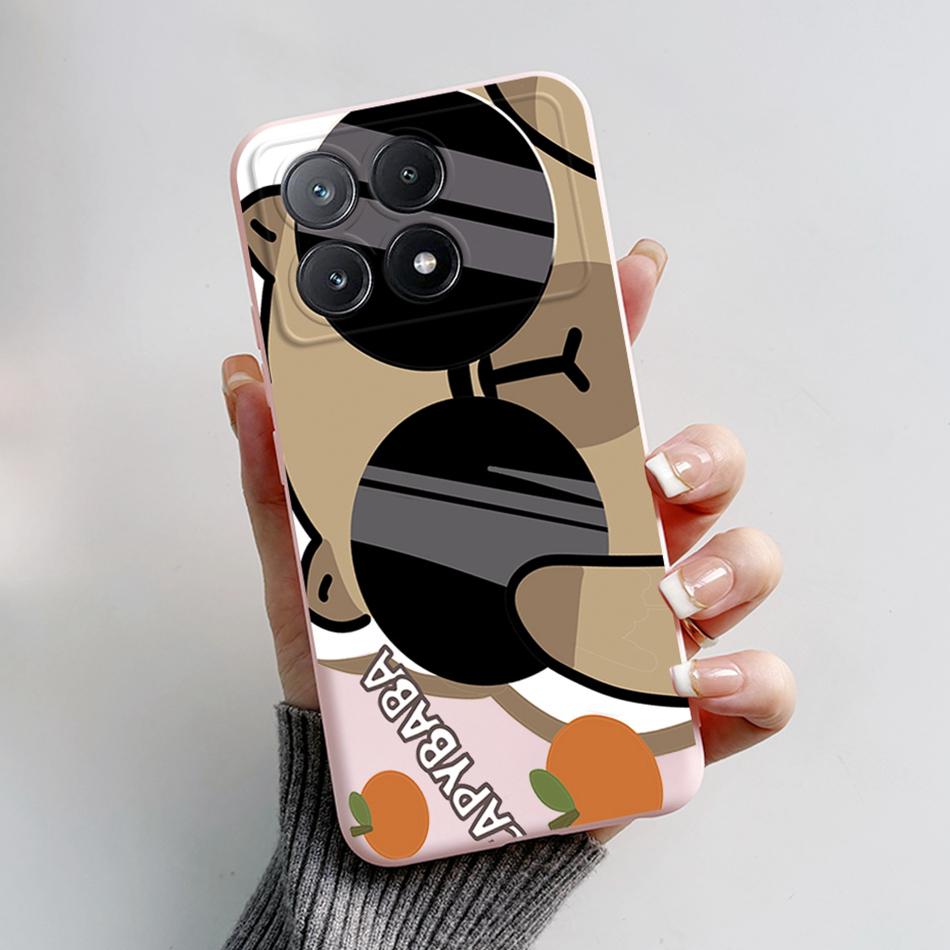 Чехол для Xiaomi Poco X6 Pro 2023 Модный Астронавт Мягкий Силиконовый Задний Чехол для Xiaomi Poco M6 Pro 5G Funda PocoX6 X6 Pro Бампер