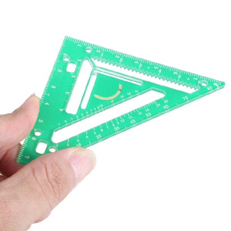 Прецизионный квадрат стропильный квадрат плотницкий квадрат с пузырьковым уровнем многофункциональный инструмент стропильный квадрат