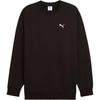 Puma Logo Oversized Crewneck Sweatshirt Men Sweatshirt Black 629650-01