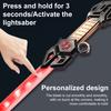 Children Glowing Lightsaber Toy with Special Sound Effects Multi-Color Light Up Longsword Realistic Handle Gift for Kids Role-Playing Fun