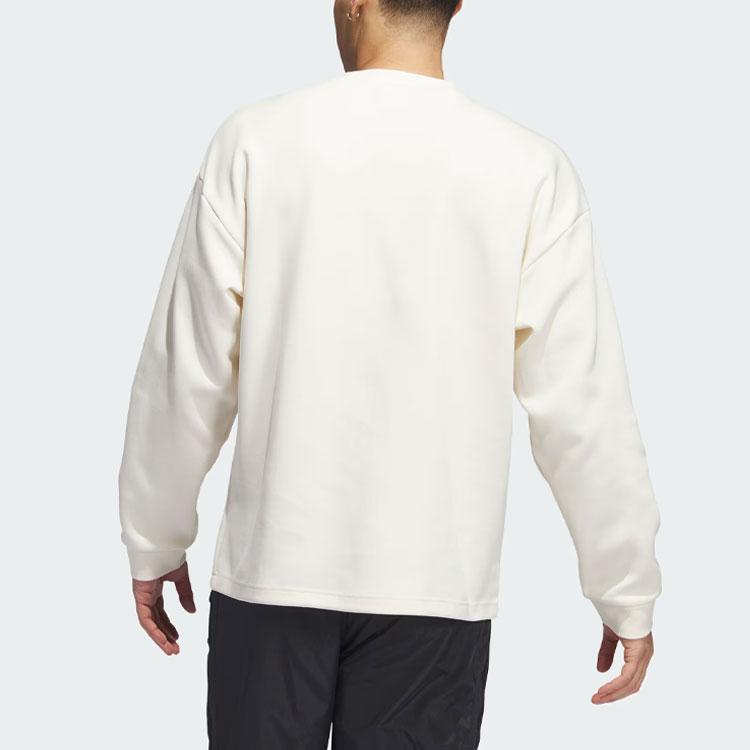 adidas originals 1 Moment Mens Long Sleeve Shirt 'Cream White' IK6149
