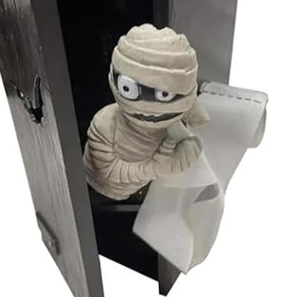 Декор для мумии Забавная игрушка для мумии для хеллоуина Декор для мумии для хеллоуина Анимированные украшения для хеллоуина для стола Дом