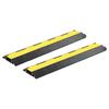 Cable Protection Ramps - VIDAXL - 2 Pcs - Rubber - 101.5 Cm - 25 Tons