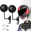 Motorcycle Helmet Holder Wall Mount 180° Rotation Helmet Hanger Helmet Stand Rack Storage Hook for Motorcycle Bike Helmets