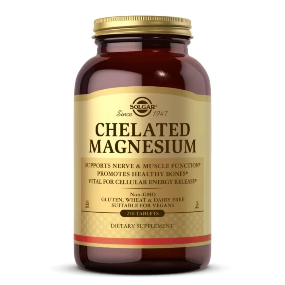 Solgar Chelated Magnesium Tablets 1 pcs 250 tablets
