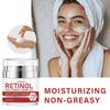 Увлажняющий крем с ретинолом для дня и ночи - Увлажняет сухую кожу, уменьшает мелкие и глубокие морщины, выравнивает тон кожи - Увлажняющий крем для лица для всех типов кожи, 50 г