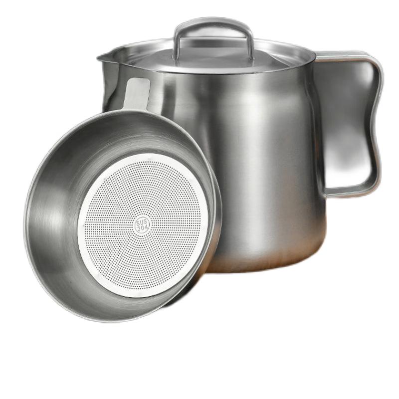 Stainless Steel Oil Strainer Pot