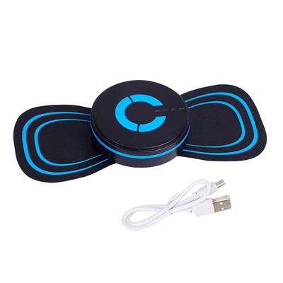 Наклейка для массажа шейного отдела позвоночника, мини-удобный электрический массажер для плеч и шеи, наклейка для импульсного массажа всего тела EMS