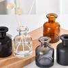 Матовая Черная Бутылка-Диффузор для Аромата из Ротанга, 100 мл – Круглое Матовое Стекло для Спальни или Гостиной
