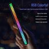 RGB светодиодная подсветка, синхронизированная со звуком: Модный Цветной Светодиод для Создания Музыкальной Атмосферы в Автомобиле или на Столе со Звуковым Сенсором