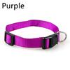 1PC Creative Dog Collar Pet Supplies Nylon Pet Necklace Pet Accessories Solid Color Adjustable