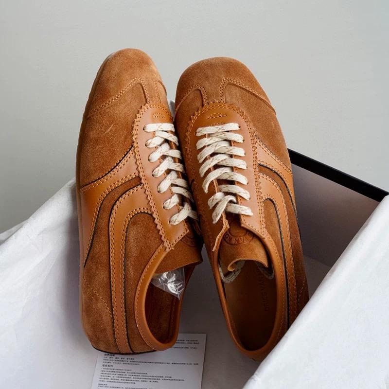 Fashion Women's Sneakers Shoes Flats New Autumn Genuine Leather Ladies Moral Training Shoes Casual Flat Shoes Women Zapatos De Mujer