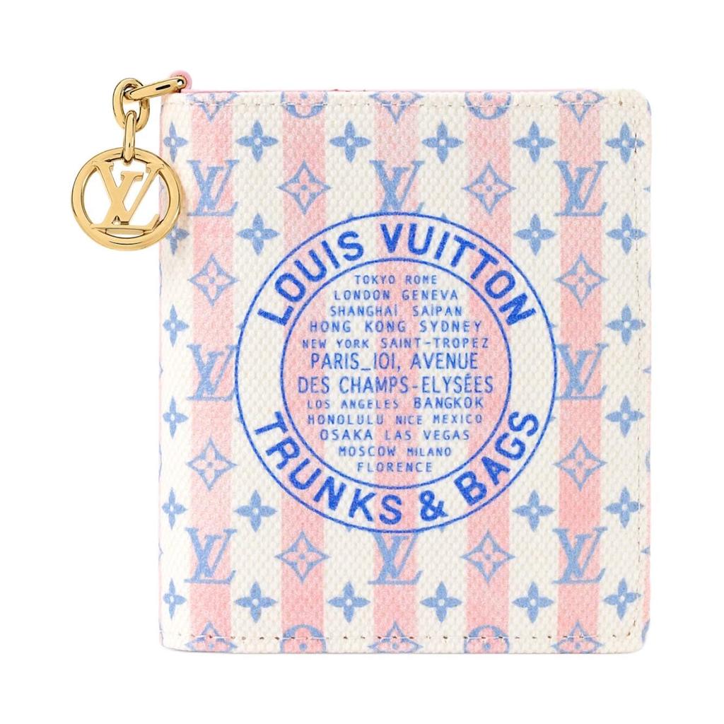 LOUIS VUITTON CHARMS Coated Canvas Wallet Women's Multicolor M29058