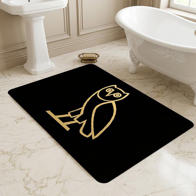 Ovo Owl Living Room Nonslip Area Rug Soft Carpet For Bedroom Game Playroom Sofa Office Home Decor Doormat Christmas Gift C926390