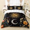 Fire Eagle Skull Three-Piece Quilt Cover 3D Digital Printing Bedding Set Bed Cover