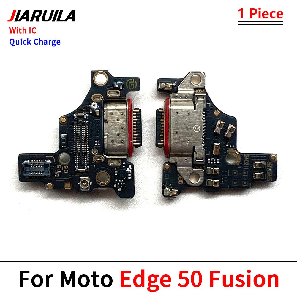 Для Moto Edge 20 Lite Pro Edge 30 Fusion Neo USB-порт для зарядки Зарядная док-станция Разъем Дополнительный шлейф с микрофоном