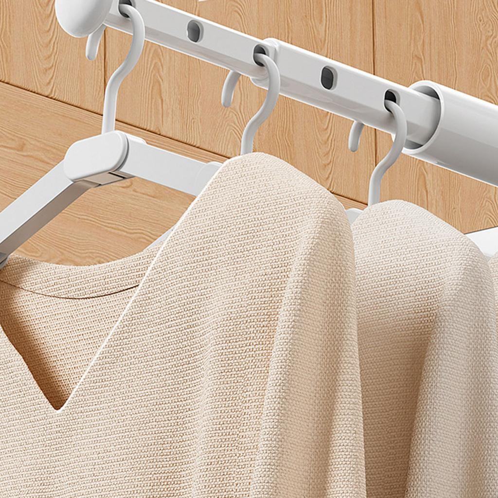 Портативная расширяемая сушилка для одежды, аксессуар для путешественников и арендаторов, ищущих гибкое решение для развешивания одежды для ежедневного использования