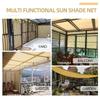 7 Colors Outdoor Garden Camping Hiking Tent Sunshade Net High Density Polyethylene Gardening Sunshade Cloth Sunscreen Net