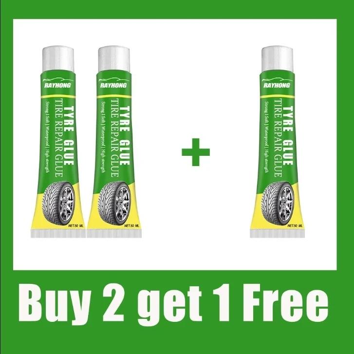 Tire Repair Glue Instant Adhesive Waterproof Multi-Purpose Adhesive Special Rubber for Car Tyres Quickly Repair Crack Holes Peel Valve Stems 1