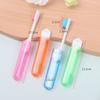 Health Travel Camping Portable Oral Cleaning Business Trip Outdoor Tooth Brush Folding Toothbrush