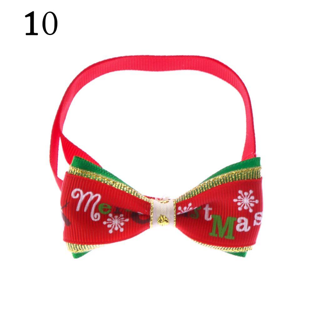 Cute Adjustable Grooming Cat Choker Pet Christmas Necktie Bowknot Collar Dog Bow Tie