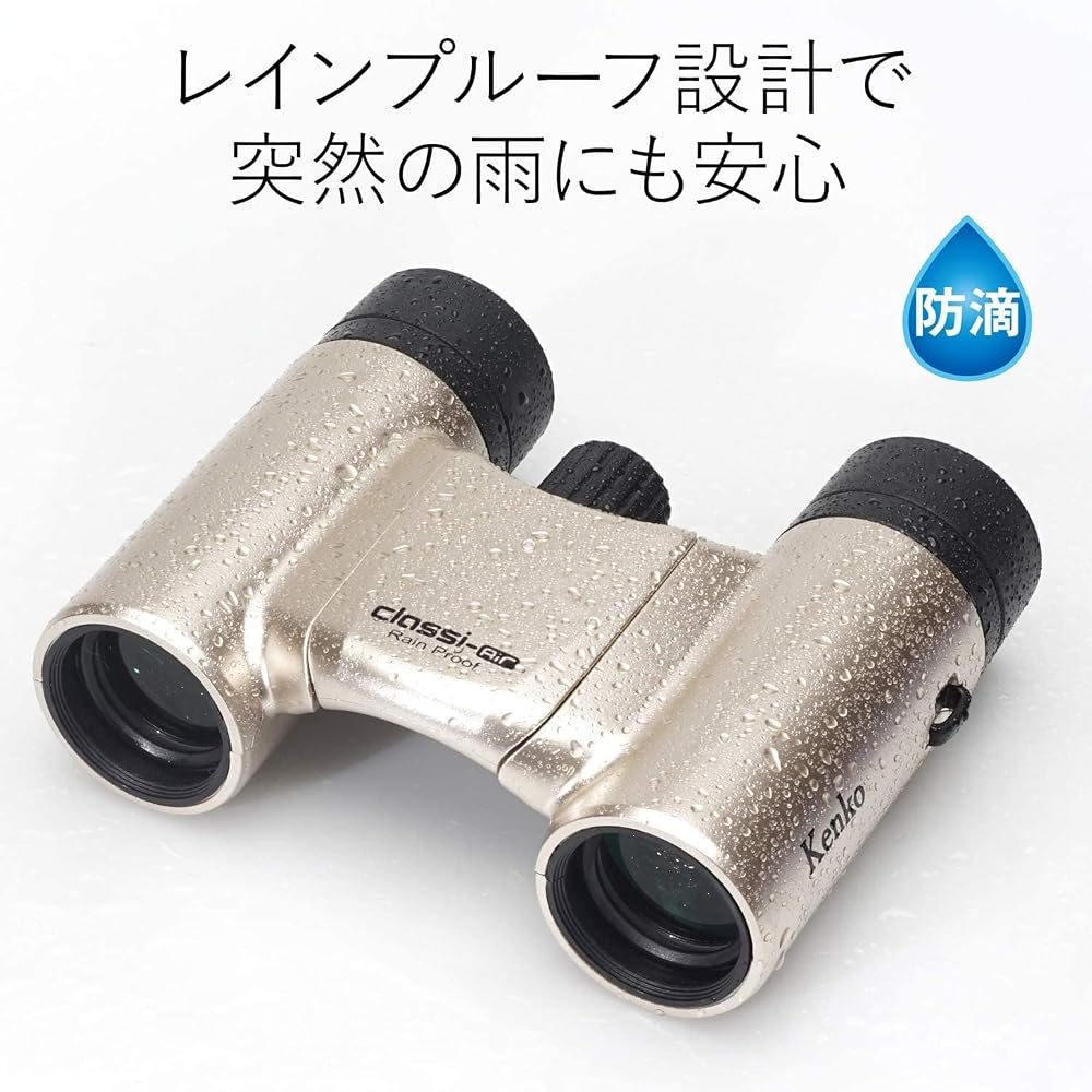 Kenko Classi-air 10x21DH Binoculars for Concerts, Roof Prism Type, 10x Magnification, 21mm Objective Lens, Ultra-Lightweight, Compact, Multi-Coated, G