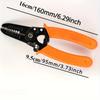 Wire Stripper & Crimping Tool. Universal Cable Tool for Electricians & DIY Projects.