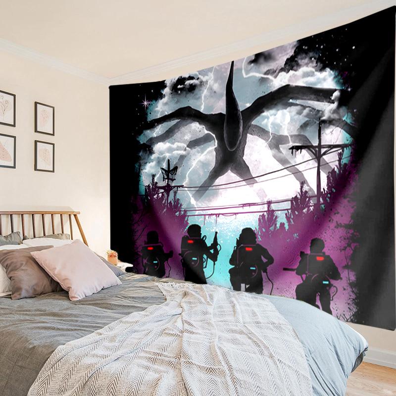 Stranger Eleven Upside Down Tapestry, Unique Design Tapestry, Wall Decor for Bedroom,Livingroom, Playroom,Heartwarming Fan Holiday Gifts