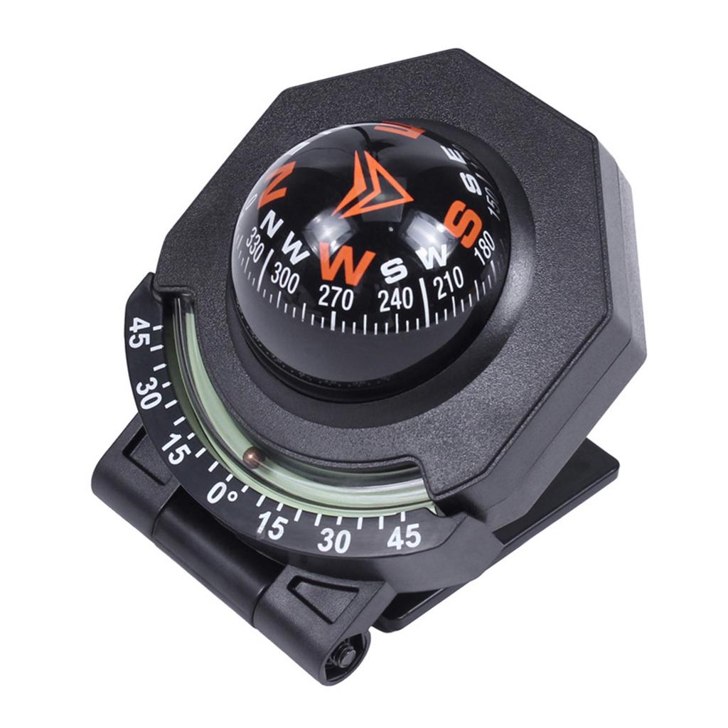 Versatile Illuminated Guide Automotive Compasses Vehicle Navigation for Vehicles Boats Perfect for Outdoor Enthusiasts