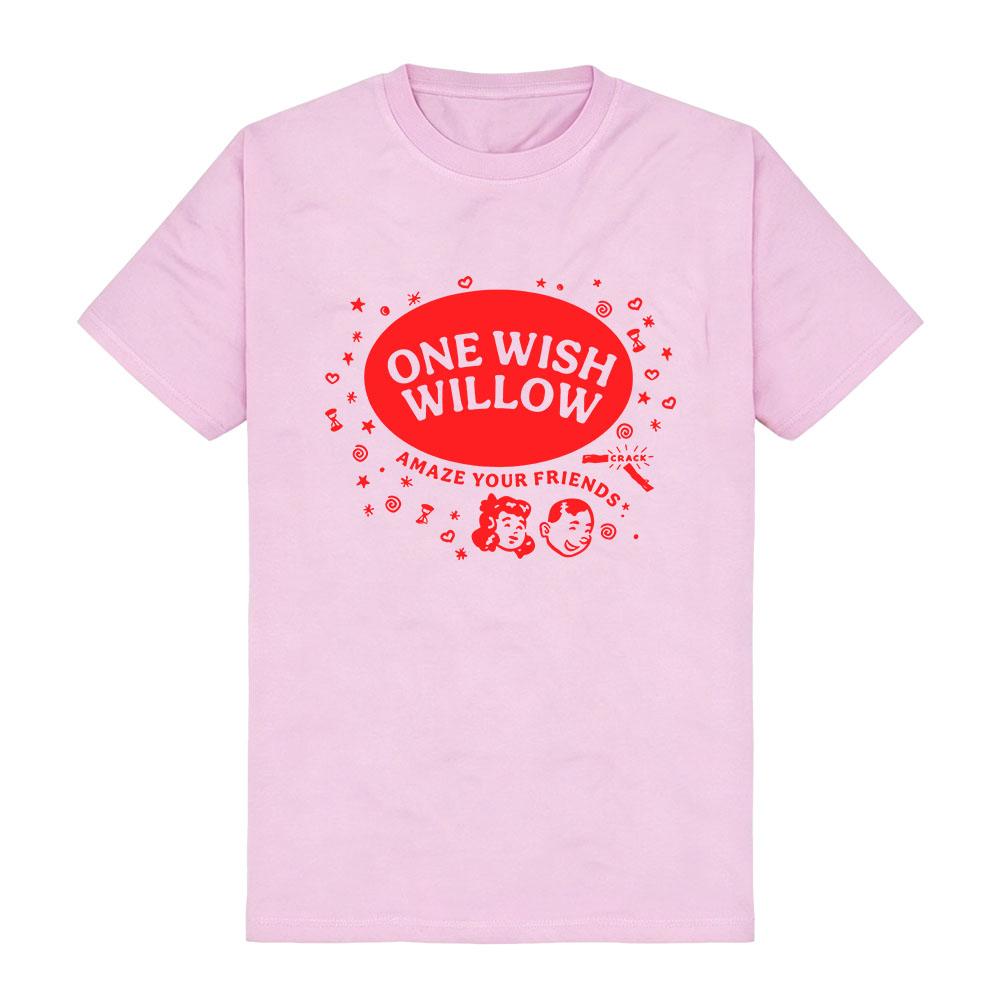 One Wish Willow Tees Футболка с дизайном «Одержимость фильмами ужасов» Женская Мужская Одежда С коротким рукавом Хлопок Свободная Унисекс Уличная Футболка