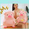 Очаровательный плюшевый рюкзак в виде свинки Лулу, милая кукла-мягкая игрушка, сладкая подушка для обнимания, подарок