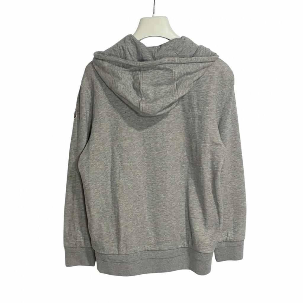 MONCLER Hoodie Gray Women's Size M Model C10918431500 8098U