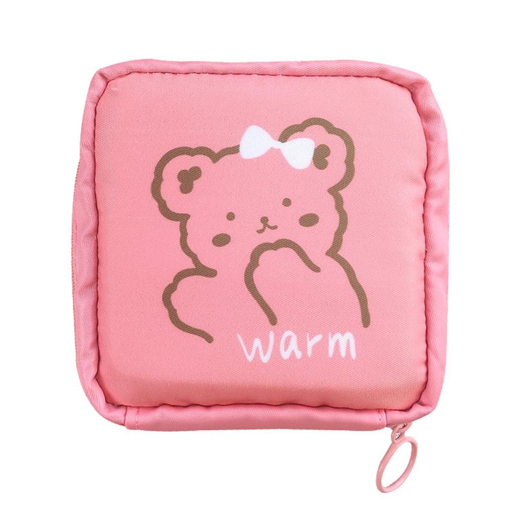 Mini Women Cosmetic Bag Cute Floral Small Makeup Bags Toiletry Organizer Female Coin Card Storage Purse Make Up Case Bag